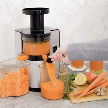 Omega VSJ843QS Compact Cold Press Juicer for Healthy Living