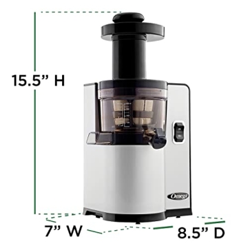 Omega VSJ843QS Compact Cold Press Juicer for Healthy Living