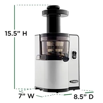 Omega VSJ843QS Compact Cold Press Juicer for Healthy Living