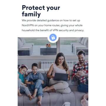NordVPN Standard – 18-Month VPN & Cybersecurity Software Subscription For 6 Devices - Block Malware, Malicious Links & Ads, Protect Personal Information | PC/Mac/Mobile | Activation code via Mail
