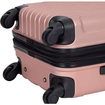 Travelers Club Rose Luggage Piece for Stylish Travel