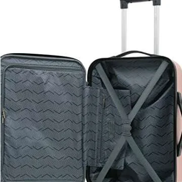 Travelers Club Rose Luggage Piece for Stylish Travel