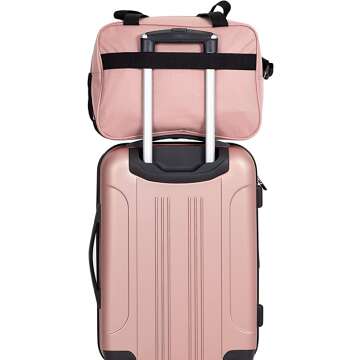 Travelers Club Rose Luggage Piece for Stylish Travel