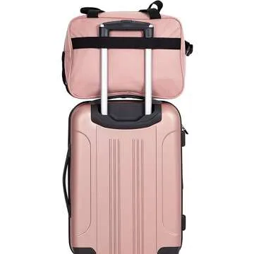Travelers Club Rose Luggage Piece for Stylish Travel