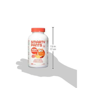 SmartyPants Kids Complete Multi-Vitamin Gummies 180 Count