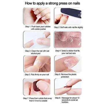 Lovful Cute Long Coffin Press on Nails, Kawaii Colorful Fake Nails with Adhesive Tabs, False Nails for Women Girls Nail Art Decoration 24 Pcs, Green