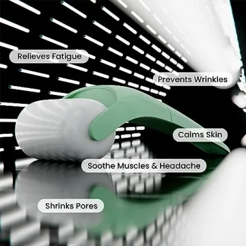 ROSELYNBOUTIQUE Ice Roller Reduce Wrinkles Puffiness Green