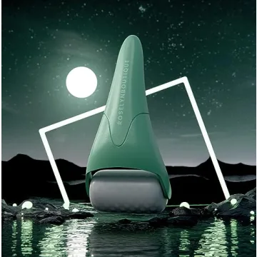 ROSELYNBOUTIQUE Ice Roller Reduce Wrinkles Puffiness Green