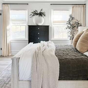 TWOPAGES 72 W x 102 L inch Pinch Pleat Darkening Drape Faux Linen Curtain with Blackout Lining Drapery Panel for Living Room Bedroom Meetingroom Club Theater Patio Door (1 Panel),Sand Beige