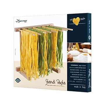 Eppicotispai EP 102 Natural Beechwood Collapsable Pasta Drying Rack
