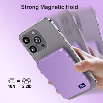 Magnetic Ultra Slim 5000mAh Portable Charger