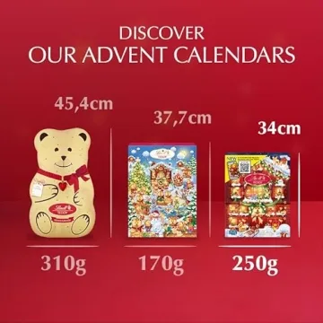 Lindt Bear & Friends Advent Calendar with Swiss Chocolates
