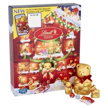 Lindt Bear & Friends Advent Calendar with Swiss Chocolates