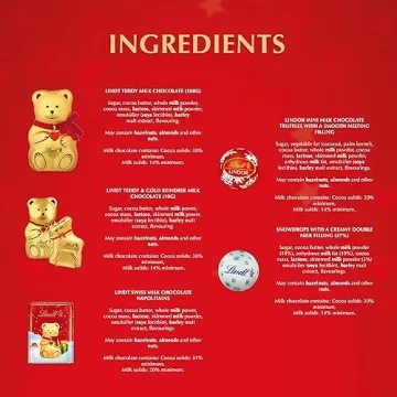 Lindt Bear & Friends Advent Calendar with Swiss Chocolates