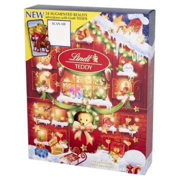 Lindt Bear & Friends Advent Calendar with Swiss Chocolates