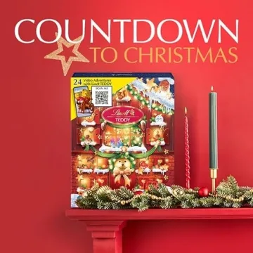 Lindt Bear & Friends Advent Calendar with Swiss Chocolates