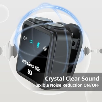 VM32 Wireless Lavalier Mic Noise Canceling USB-C iPhone Android