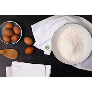 Bread Towels for Proofing Cover - 100% Organic Cotton Bread Cloth for Rising - Breathable Tea Towel ...