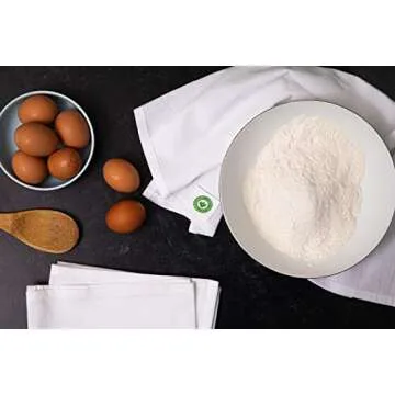 Bread Towels for Proofing Cover - 100% Organic Cotton Bread Cloth for Rising - Breathable Tea Towel ...