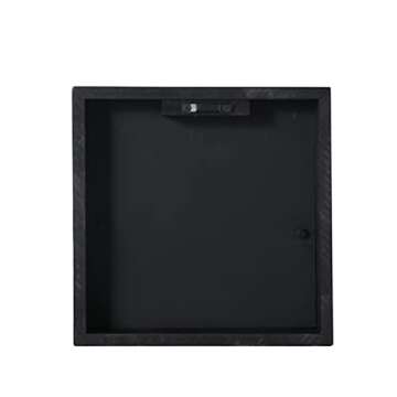 NITYNP Home Sweet Home Sign, Farmhouse Wooden Framed Home Wall Decor, Rustic Home Decor Wooden Sign, House Warming Gift 8"x8"