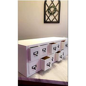 OZXNO Antique Label Holder Pull Handle, 10-Pack Vintage Bronze Zinc Alloy Tag Frame Pull Handles Name Card Slots for Drawer Cabinet Shelf Dresser Toolcase