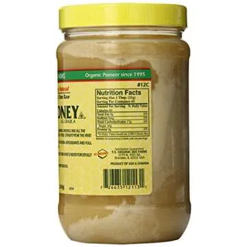YS Eco Bee Farms RAW HONEY - Raw, Unfiltered, Unpasteurized - Kosher 3lbs