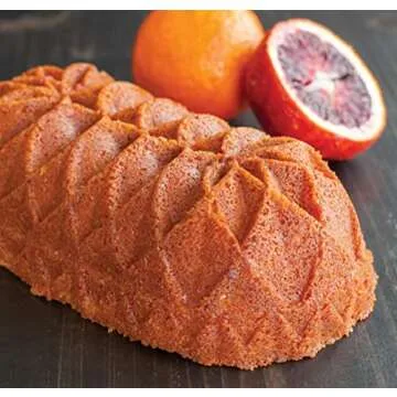 Nordic Ware Jubilee Loaf Pan, 6 Cup, Gold