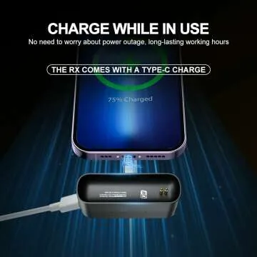 LENSGO Wireless Lavalier Mic for Android Devices