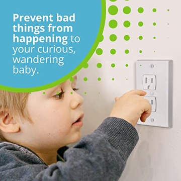 Self-Closing Outlet Covers for Child Safety at Home