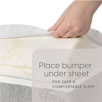 Milliard Bed Bumper for Toddler Bed Safety and Comfort