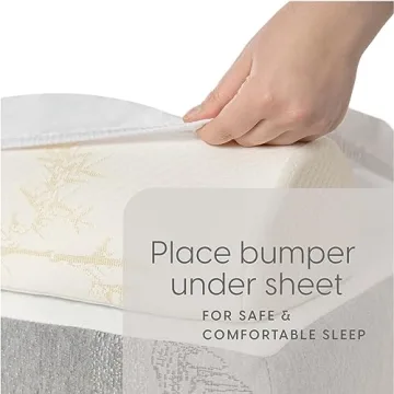 Milliard Bed Bumper for Toddler Bed Safety and Comfort