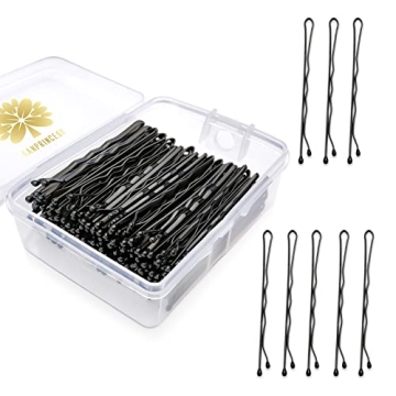 KANPRINCESS 100PCS Durable Hair Pins with Storage Box