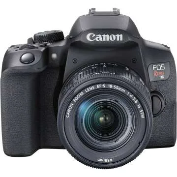 Canon EOS Rebel T8i DSLR Camera Kit - 18-55mm Lens