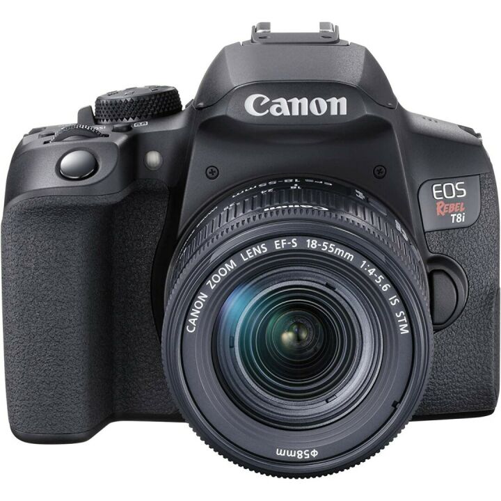 Canon EOS Rebel T8i DSLR Camera Kit - 18-55mm Lens