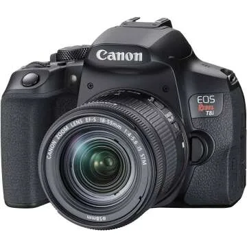 Canon EOS Rebel T8i DSLR Camera Kit - 18-55mm Lens