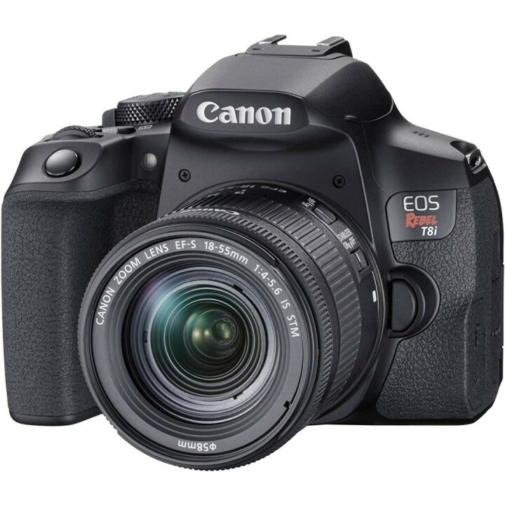 Canon EOS Rebel T8i DSLR Camera Kit - 18-55mm Lens