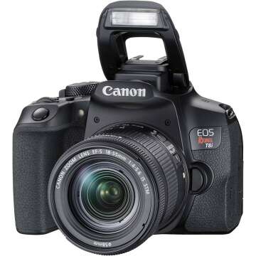 Canon EOS Rebel T8i DSLR Camera Kit - 18-55mm Lens