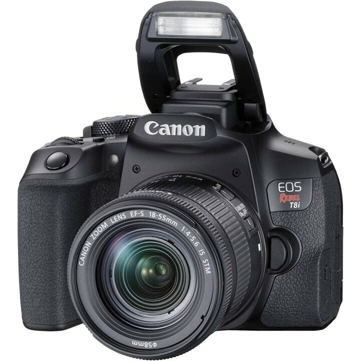 Canon EOS Rebel T8i DSLR Camera Kit - 18-55mm Lens
