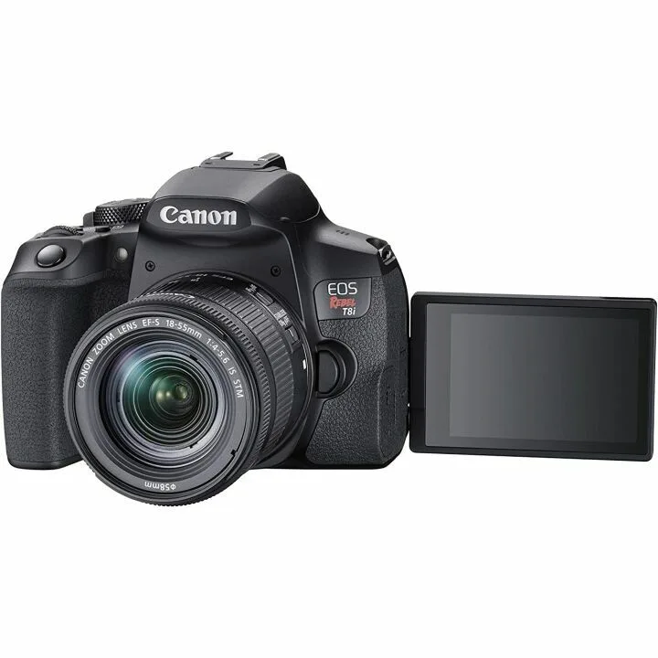 Canon EOS Rebel T8i DSLR Camera Kit - 18-55mm Lens