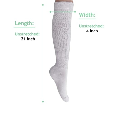 Cozy AWS Slouch Scrunch Socks for women | Size 5-10