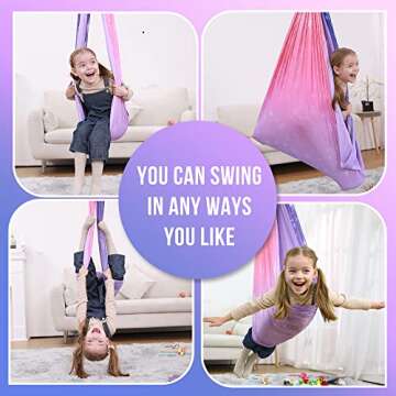 Sensory Swing for Kids & Adults - Fun & Therapeutic Cuddle Swing