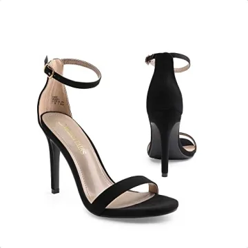 Elegant Flower Ankle Strap Heels for Any Occasion