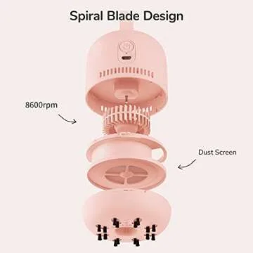 JISULIFE Mini Vacuum Cleaner for Home & Office