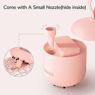 JISULIFE Mini Vacuum Cleaner for Home & Office