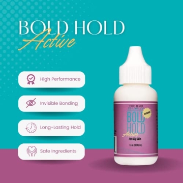 Bold Hold Active Lace Glue - Ultimate Hold for Wigs