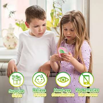 SevenQ Water Games for Kids Handheld, 4 Pack Dinosaur Toys Water Ring Toss Handheld Games Water Toys, Car Game for Kids and Family Stress Relief,Retro Toys Mini Toys for Party Favor Gifts Travel Games