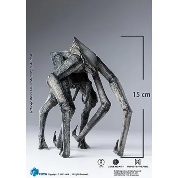 Hiya Toys Godzilla Female MUTO Action Figure - Exquisite Detail