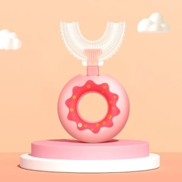 Newrichbee Kids U Shaped Toothbrushes - 4 Pack