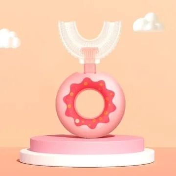 Newrichbee Kids U Shaped Toothbrushes - 4 Pack