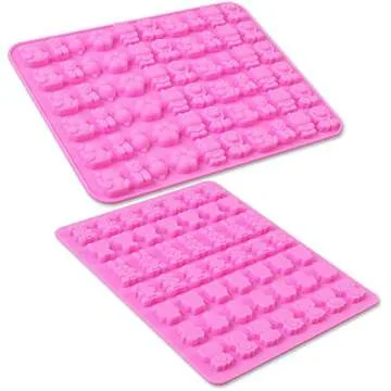Cozihom Diverse Animal & Fruit Silicone Chocolate Candy Making Molds, Gummy Mold, Food Grade Silicon...